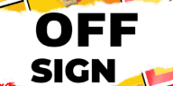 Off Sign