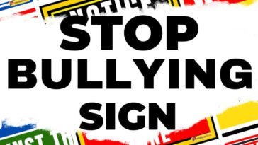 Stop Bullying signs